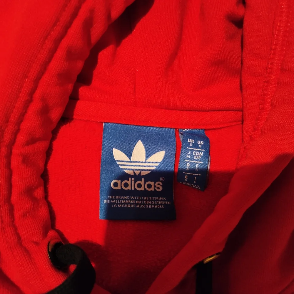 Adidas red hoodie - Picture 6 of 8